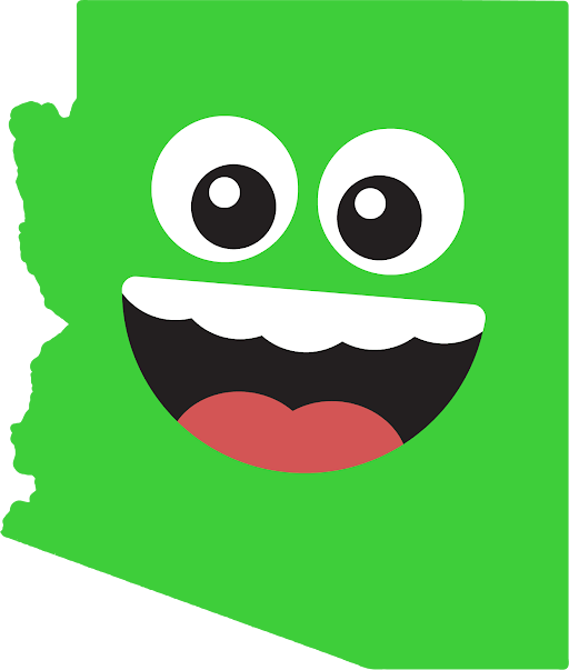 Green Ari, Arizona Air Quality Mascot reflecting Good Air Quality