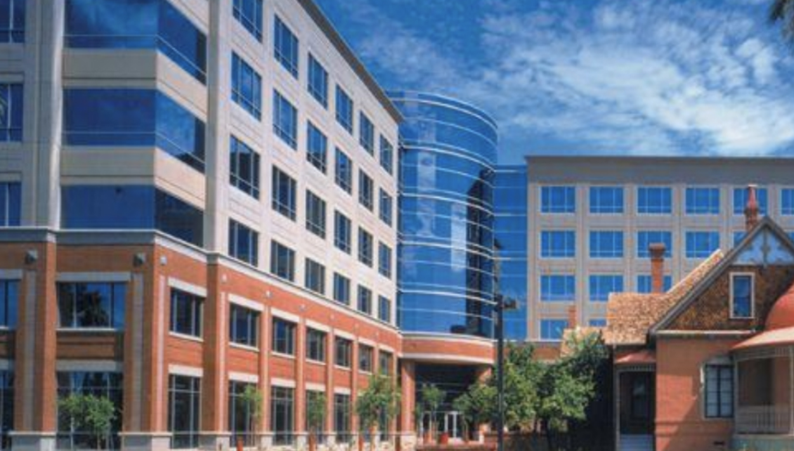 ADEQ downtown Phoenix building in the summer